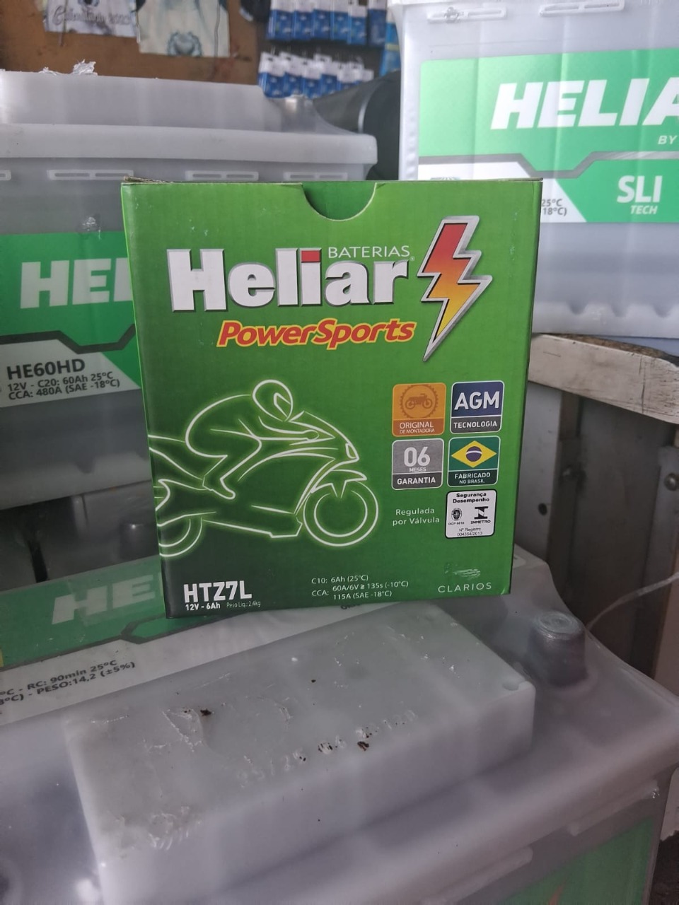Bateria Heliar PowerSports HTZ7L